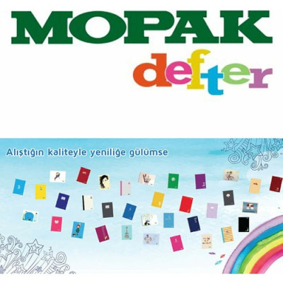 Mopak 40 Yaprak A4 Çizgili Defter