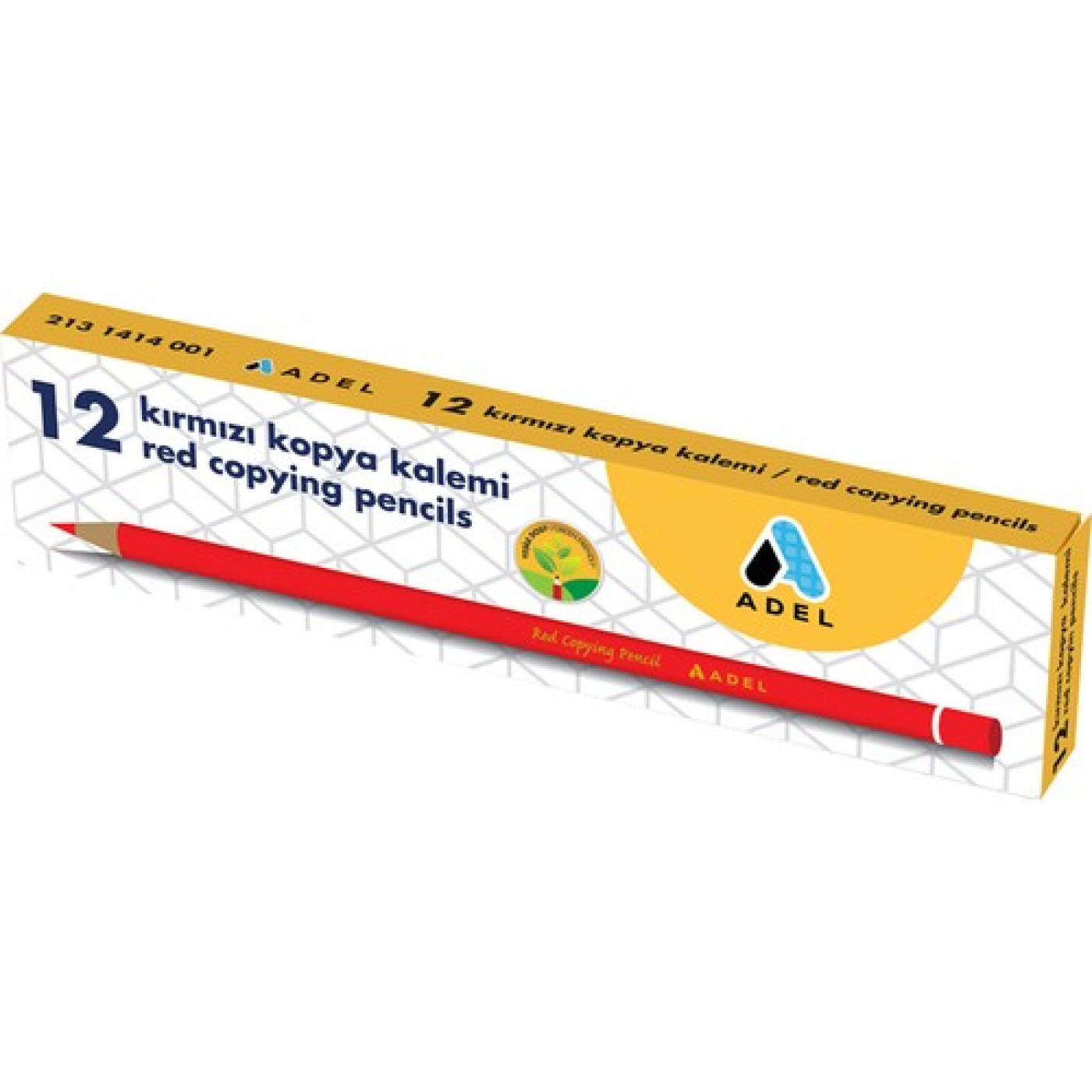 Adel Kırmızı Kopya Kalemi 12