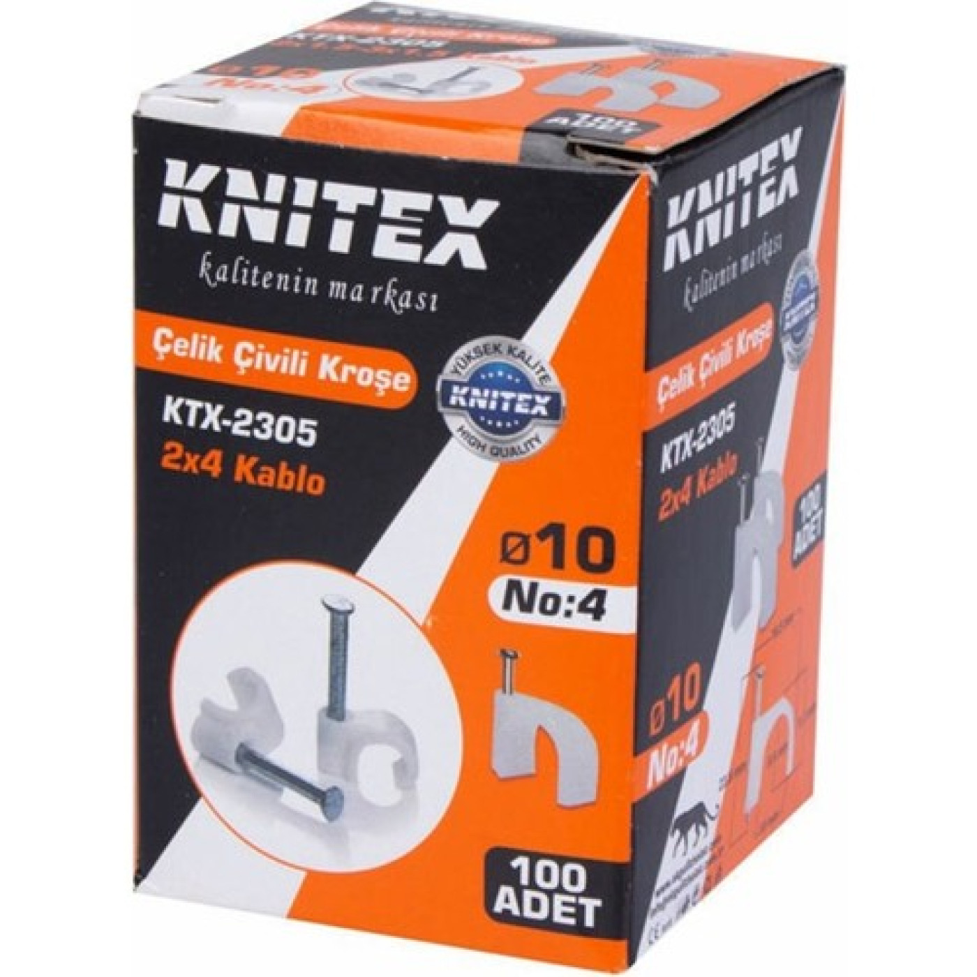 Knitex Çivili Kroşe No:4