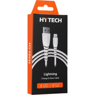 Core Bilgisayar Hytech HY-XTK20 2.4A Lightning 90 cm Beyaz Hızlı Şarj Kablosu