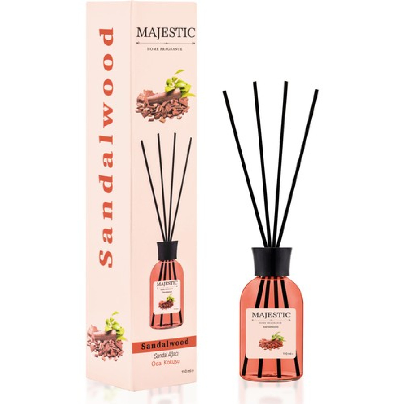 Majestic Bambu Çubuklu Oda Kokusu Sandal Ağacı 110 ml