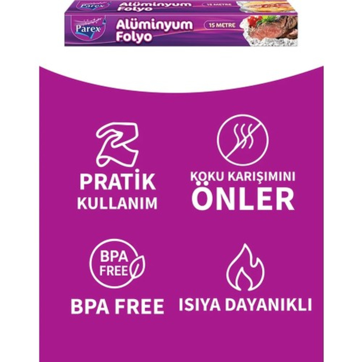 Parex Alüminyum Folyo 30 cm 15 Metre