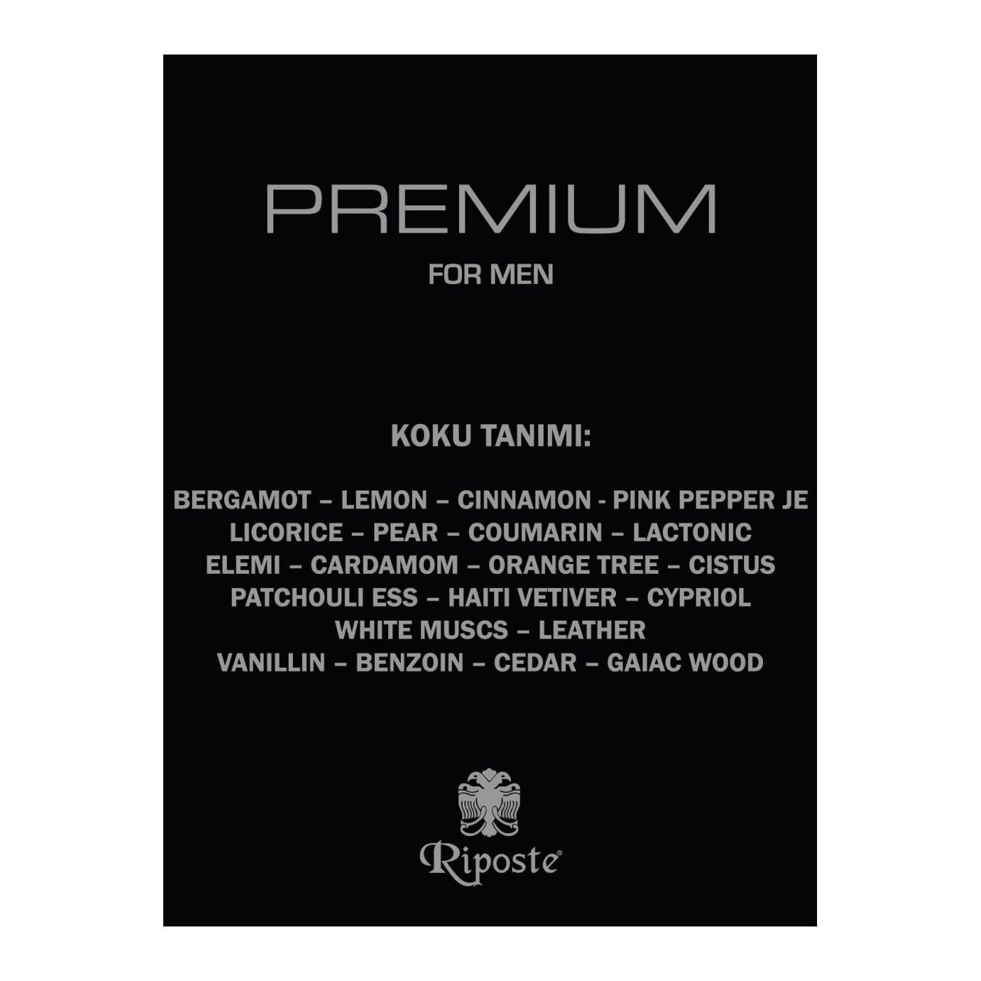 Riposte Premium Erkek Parfüm 100 ml