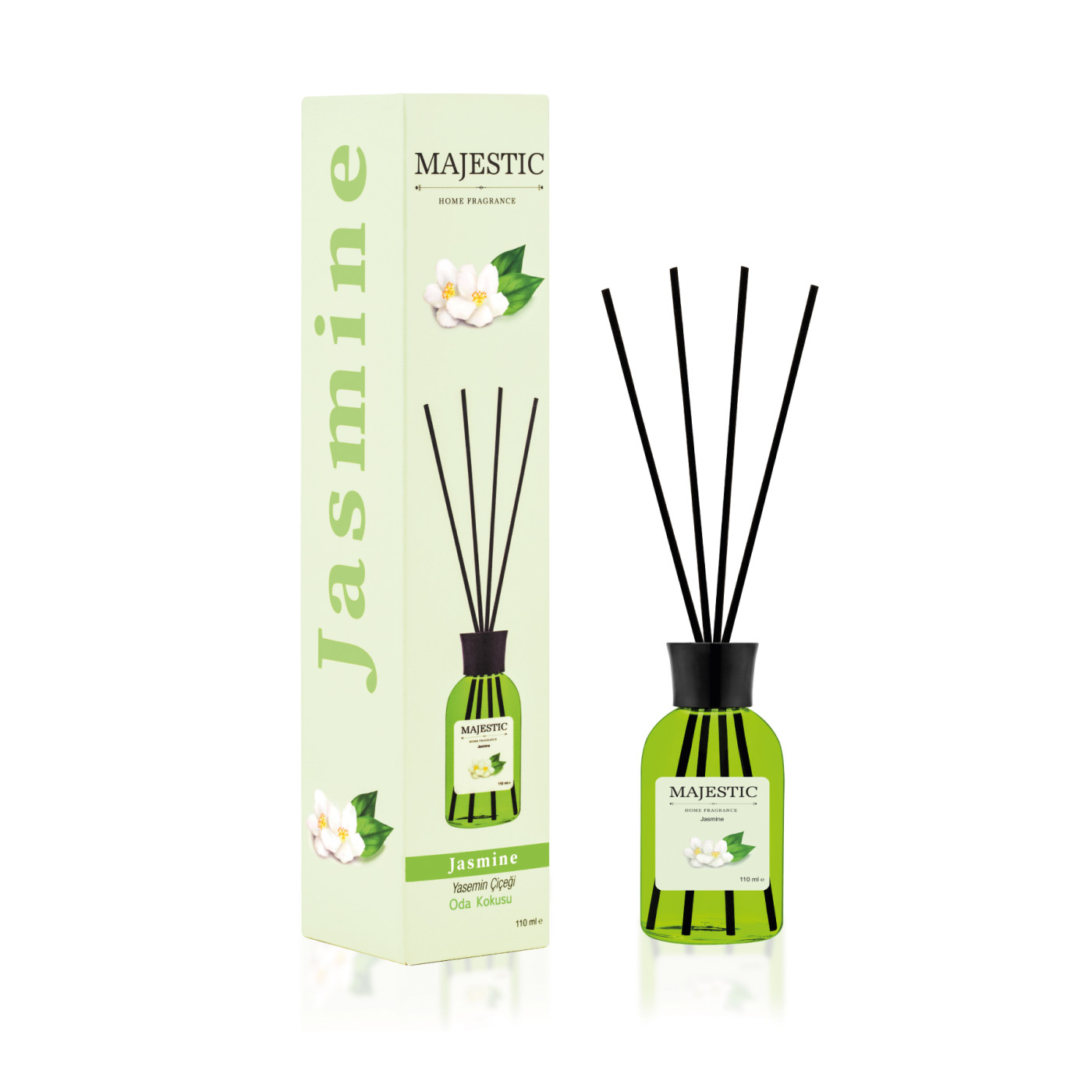 Majestic Bambu Çubuklu Oda Kokusu Yasemin Ecza 110 ml