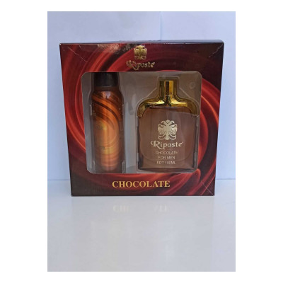 Riposte Chocolate Erkek Parfüm Seti – 100 ml EDT ve 150 ml Deodorant