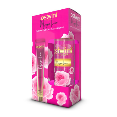 Ostwint Magic Love Vücut Spreyi 200 ml ve Vücut Kremi 50 ml Seti