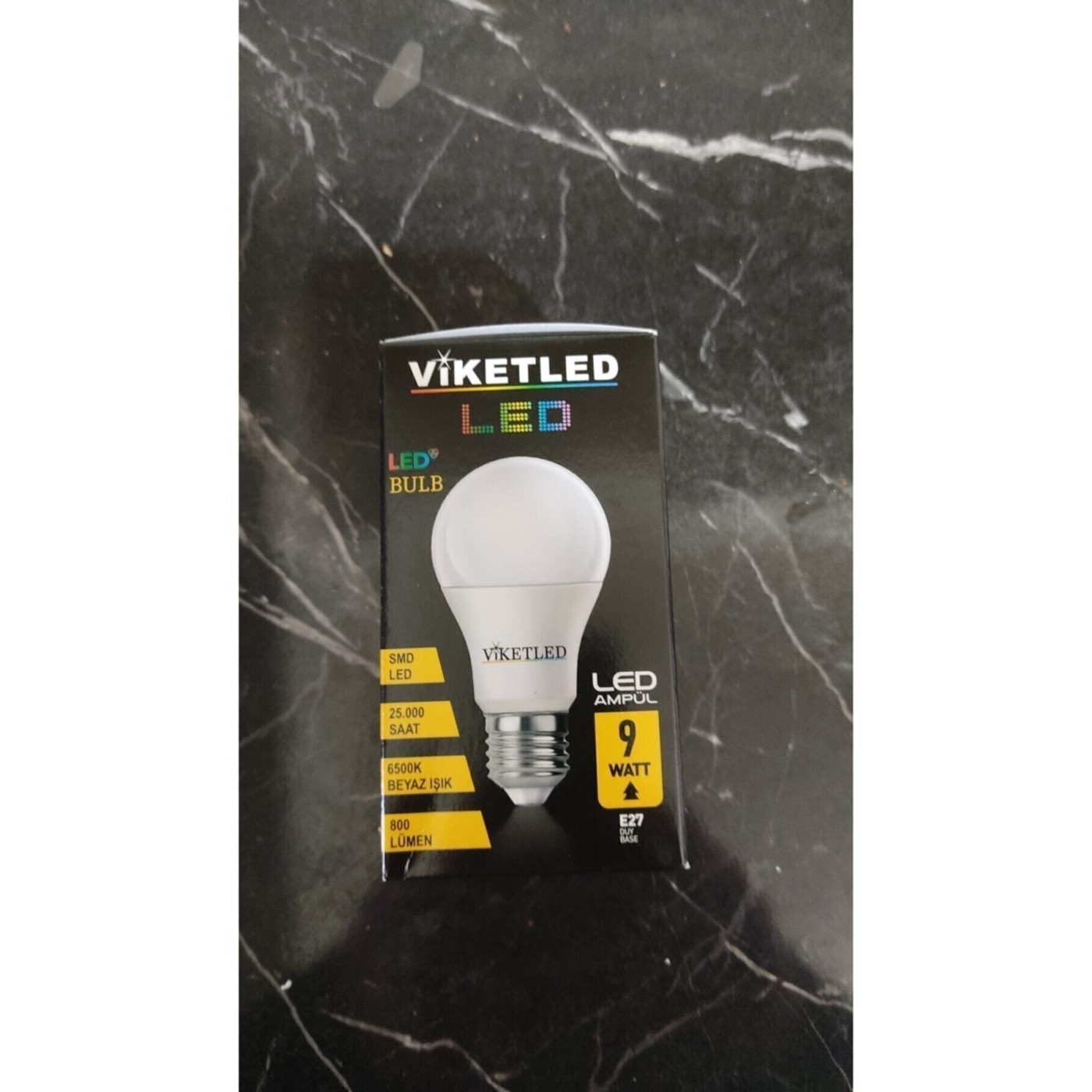 Yıldızlar Viketled LED Ampul 9W, 2 Adet
