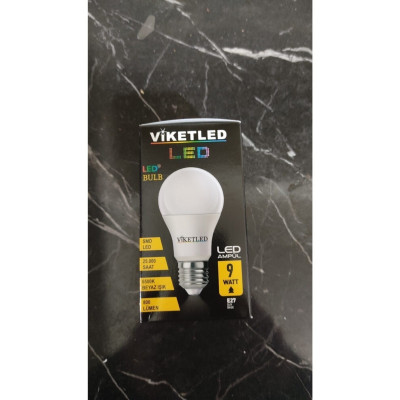 Yıldızlar Viketled LED Ampul 9W, 2 Adet