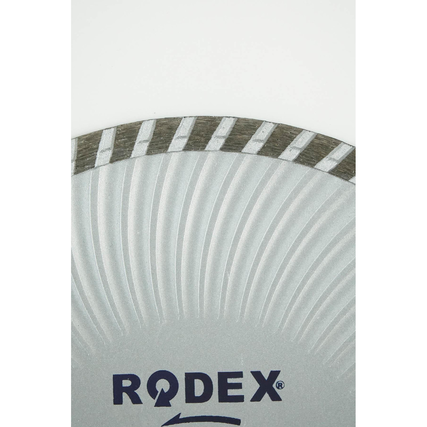 Rodex RRT180 Turbo Elmas Kesme Diski 180 mm – Beton, Tuğla, Granit, 5 Adet