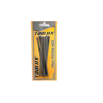 Toolux Pimli Testere Ağzı 12'li Paket, Siyah