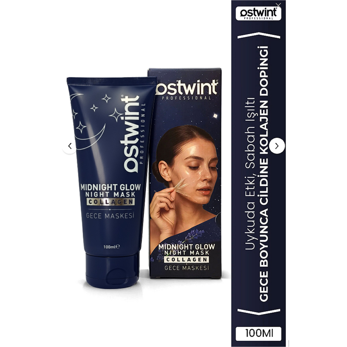 Ostwint Collagen Midnight Glow Night Mask – Gece Maskesi 100 ml