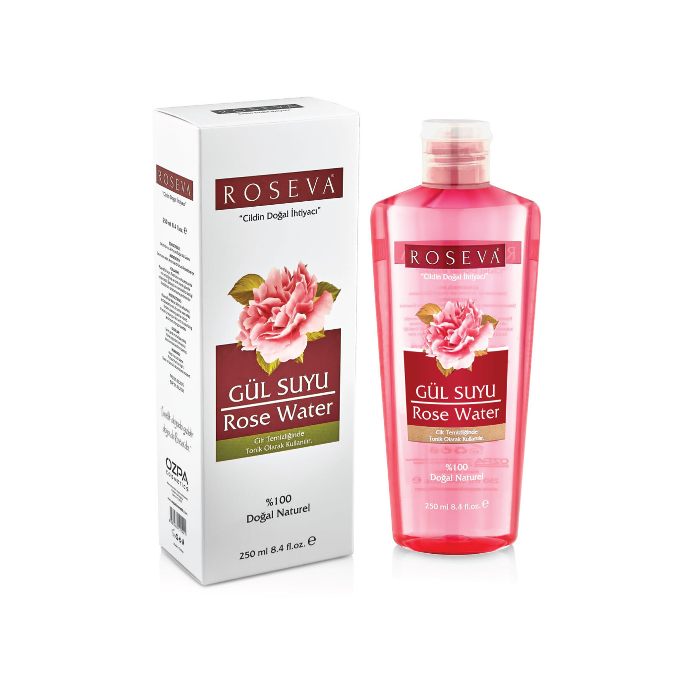 Roseva Gül Suyu Tonik 250 ml
