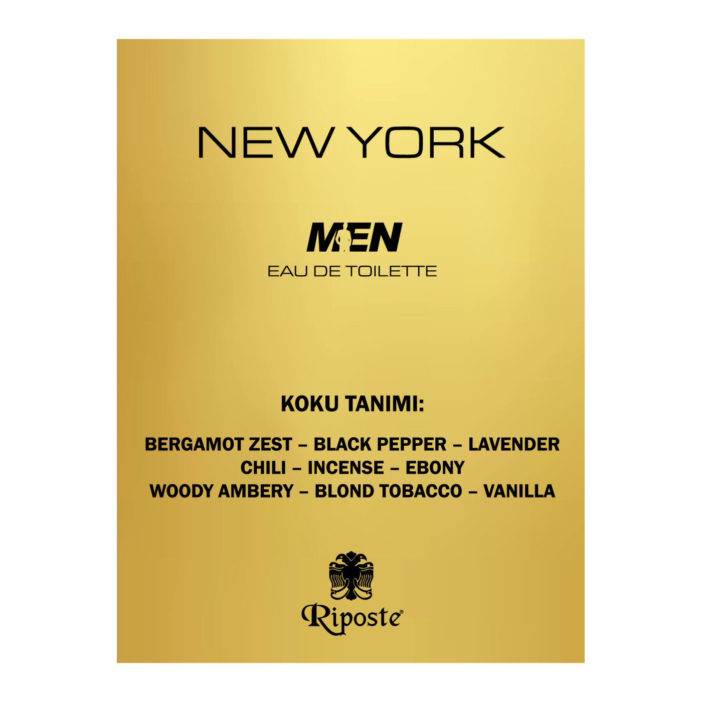 Riposte New York Erkek Parfüm 50 ml