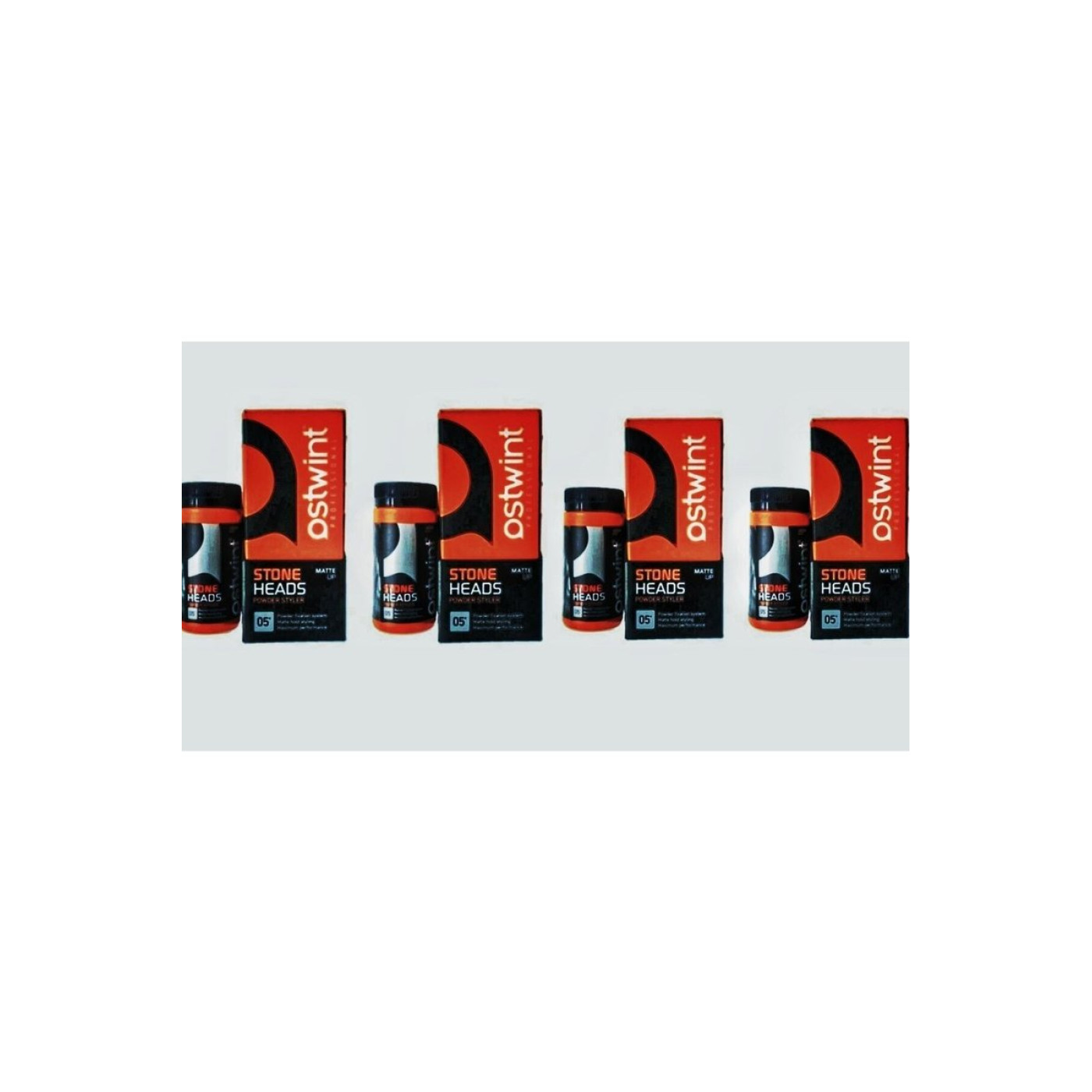 Ostwint Stone Heads Toz Wax Turuncu, 4 Adet