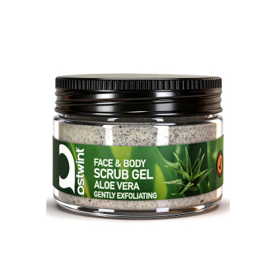 Ostwint Scrub Jel Aloe Vera Özlü Yüz ve Vücut Peelingi 300 ml