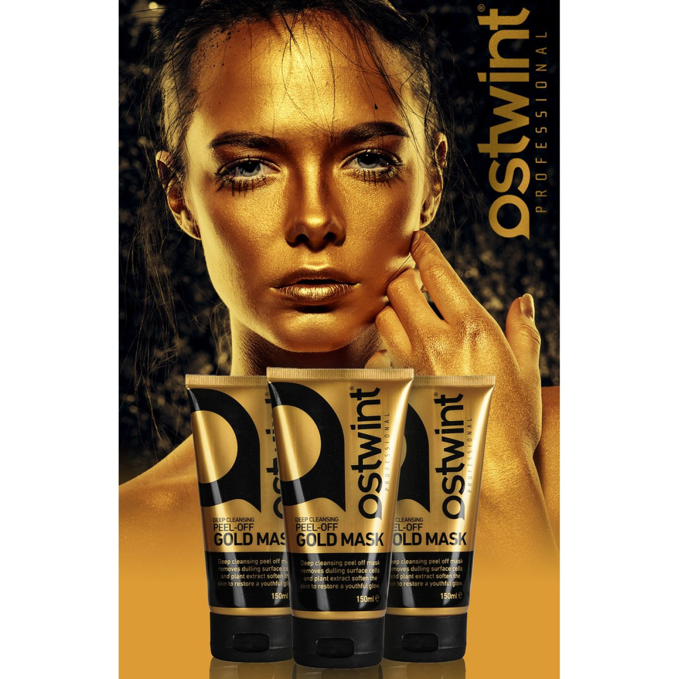 Ostwint Soyulabilir Altın Maske 150 ml