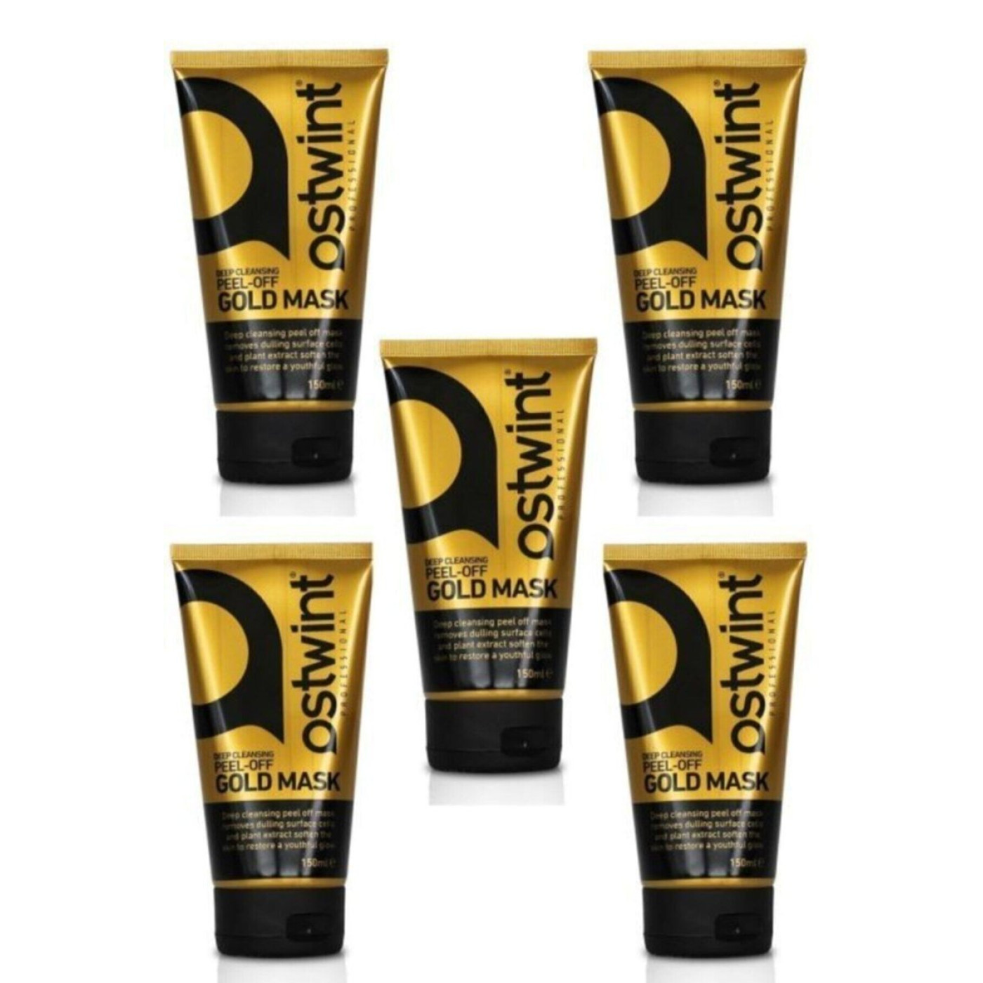 Ostwint Gold Mask Yüz Maskesi, 5 Adet