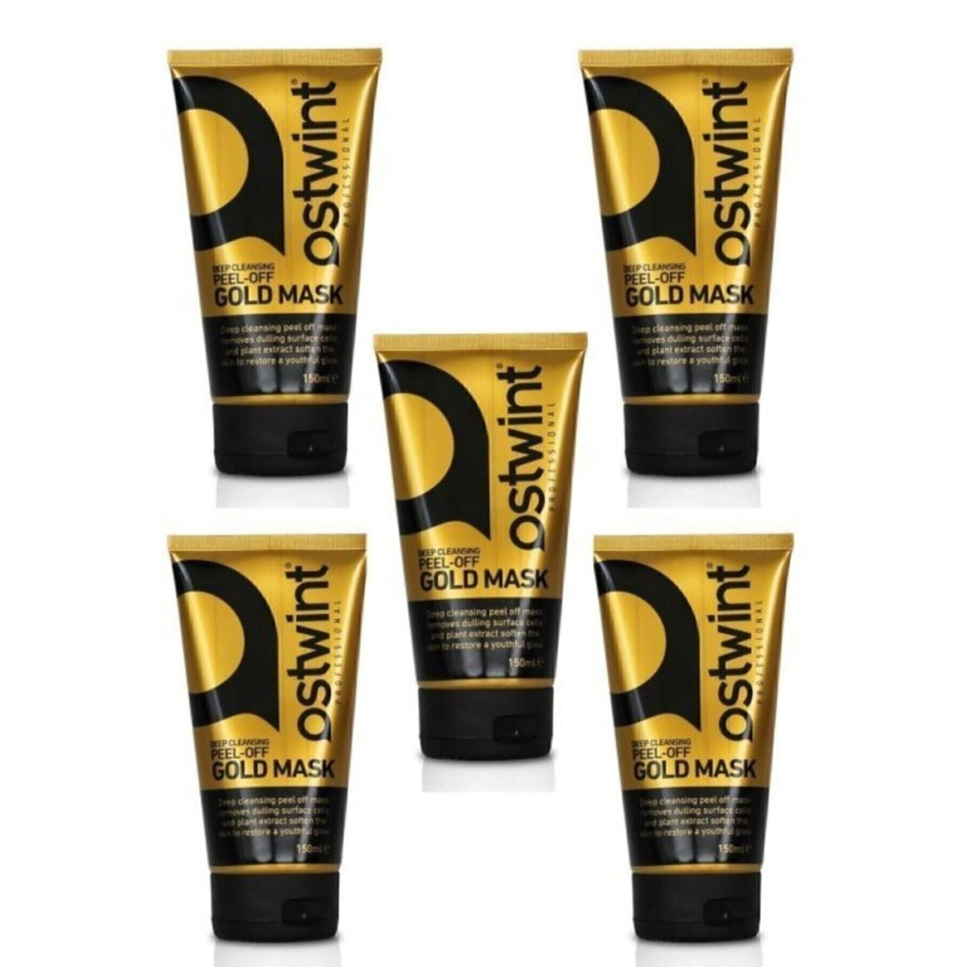 Ostwint Golden Mask Soyulabilir Altın Maske 150 ml, 5 Adet