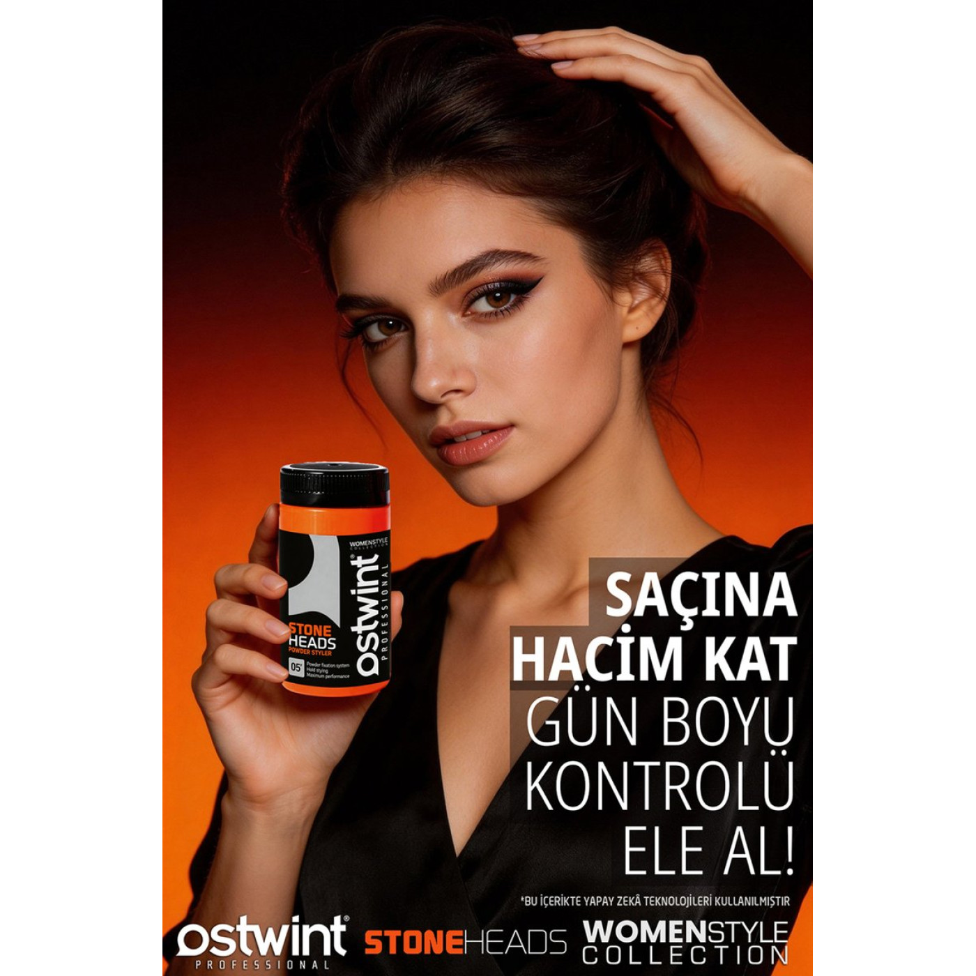 Ostwint Saç Şekillendirici Pudra Wax Sert Turuncu 20 gr