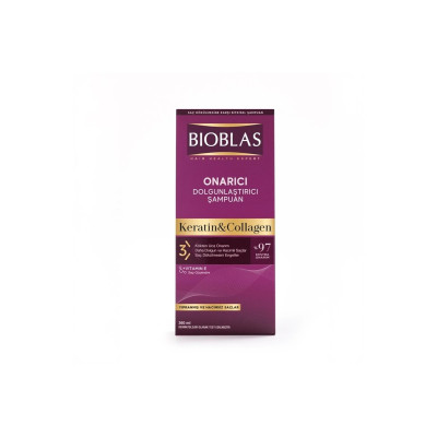 Bioblas Keratin Collagen Onarıcı Dolgunlaştırıcı Şampuan 360 ml