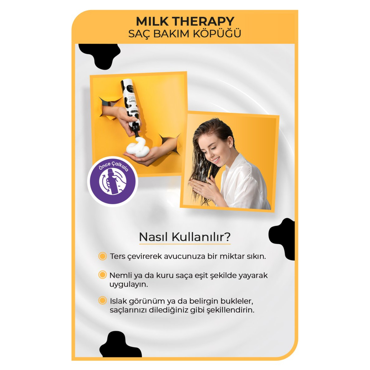Morfose Milk Therapy Kremsi Saç Köpüğü 200 ml