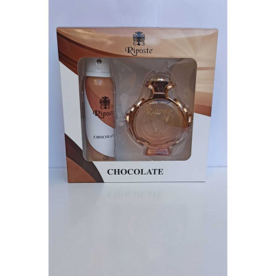 Riposte Chocolate Parfüm Seti – 100 ml EDT ve 150 ml Deodorant