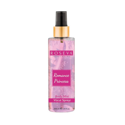 Roseva Romance Princess Kadın Vücut Spreyi 200 ml – Body Mist