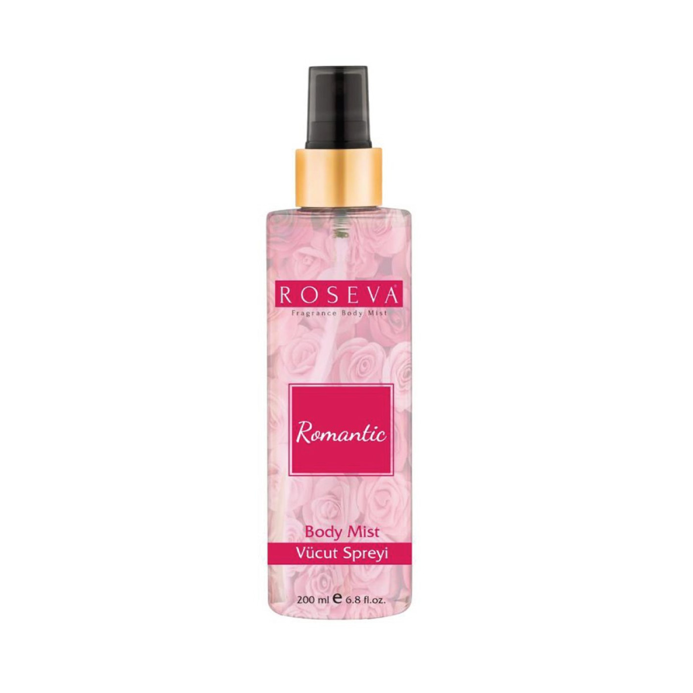 Roseva Romantic Kadın Vücut Spreyi 200 ml – Body Mist