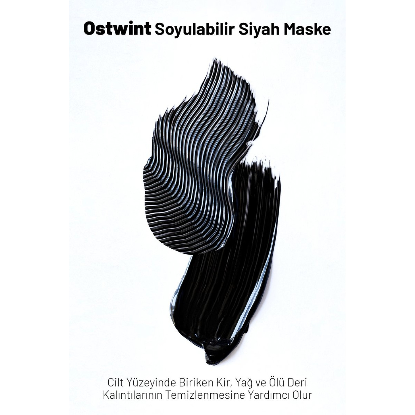 Ostwint Professional Soyulabilir Siyah Maske 150 ml – Peeling Jel