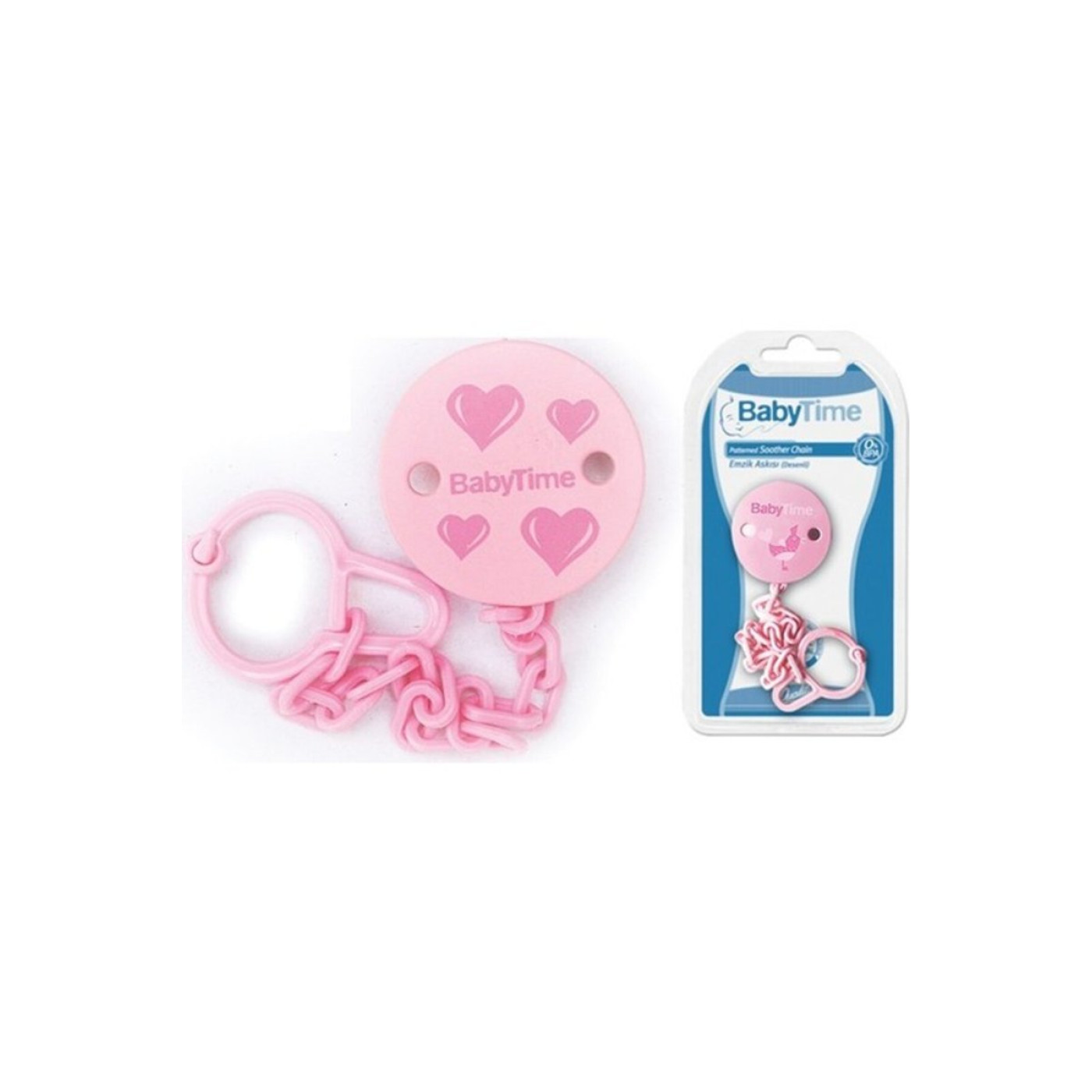 Babytime Desenli Emzik Askısı