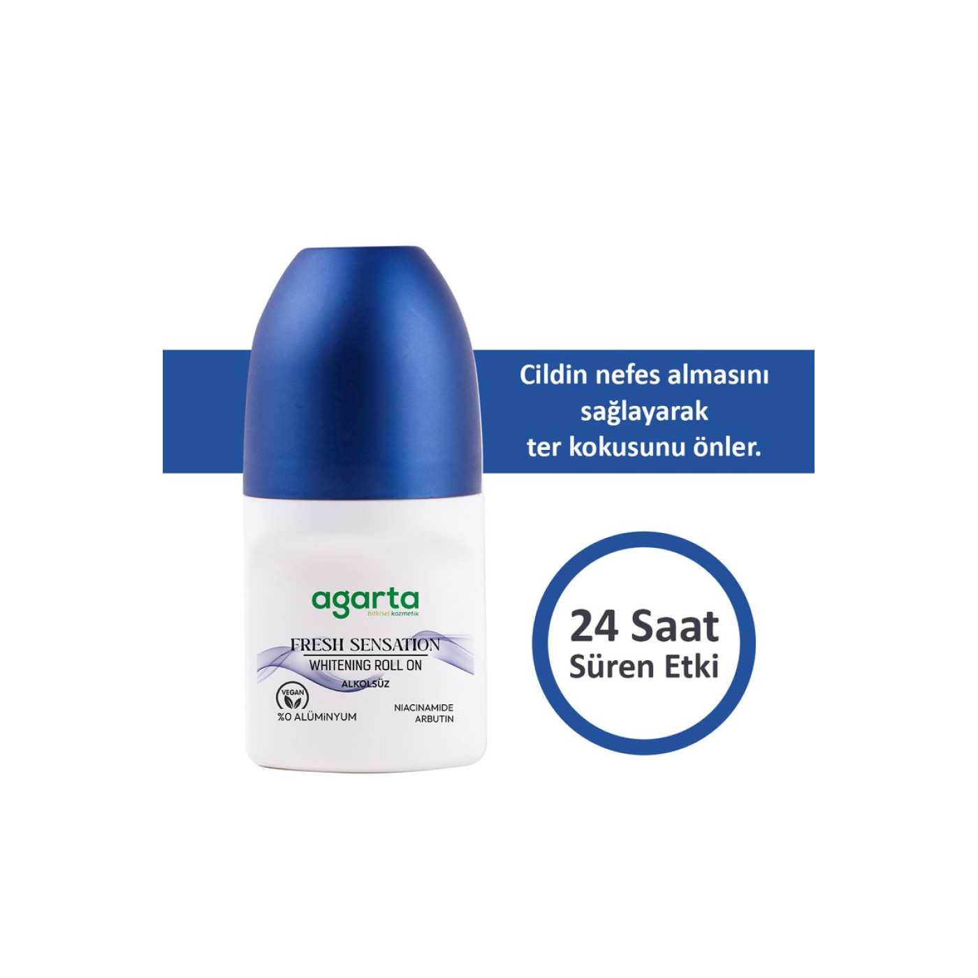 Agarta Fresh Sensation Erkek Roll-on 50 ml – Ter Kokusu Önleyici