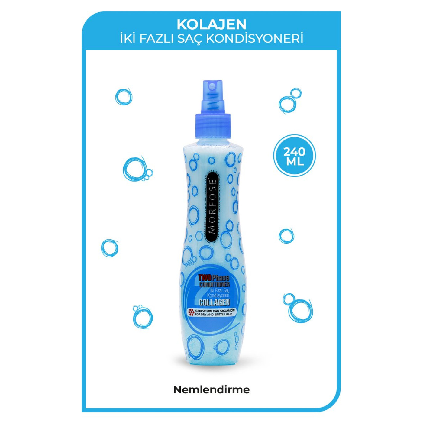 Morfose Çift Fazlı Fön Suyu Kolajen 240 ml
