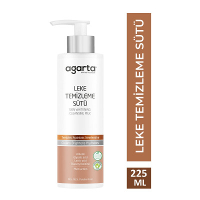 Agarta Leke Bakım ve Cilt Temizleme Sütü 225 ml