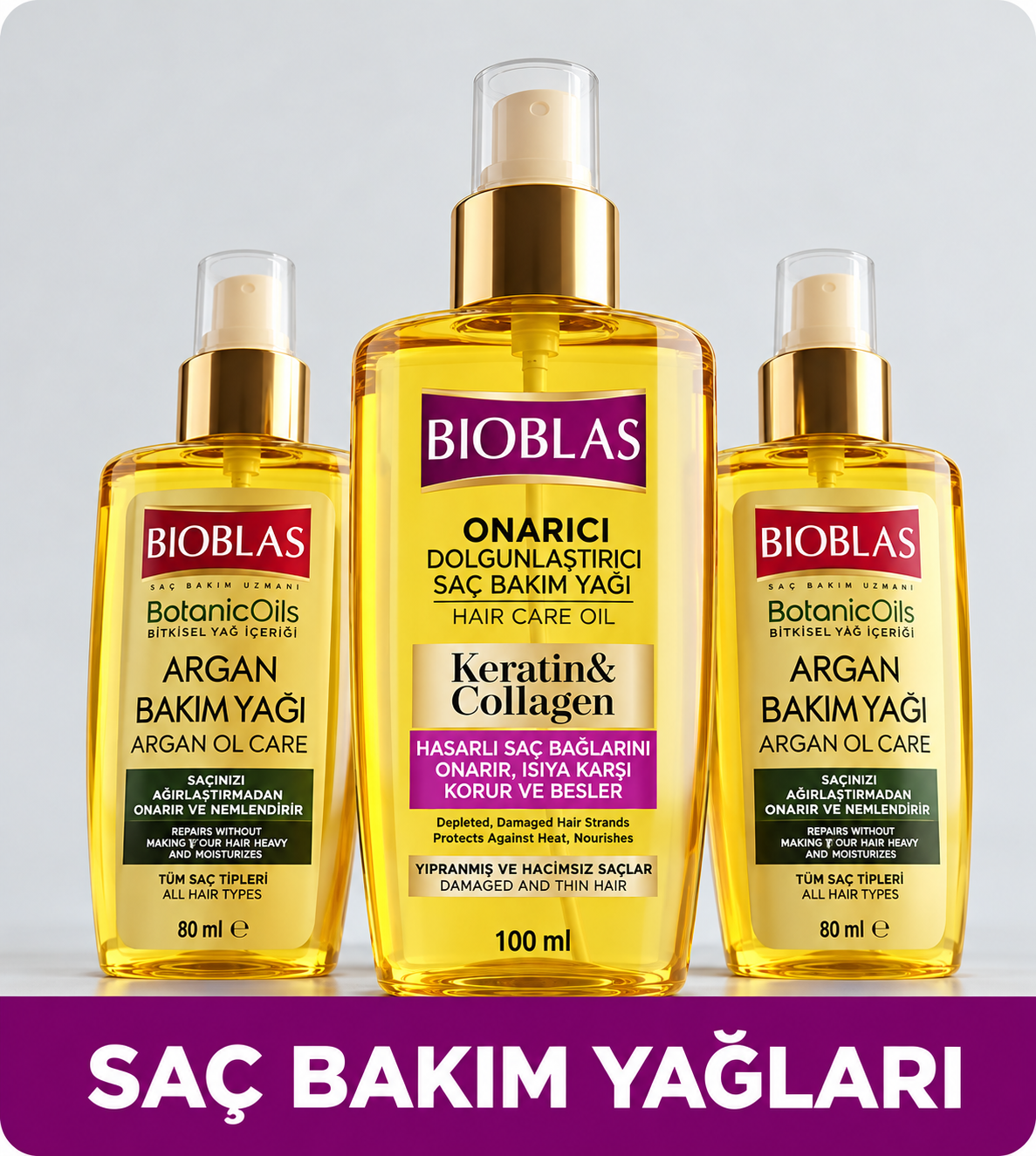 Saç bakım yağları