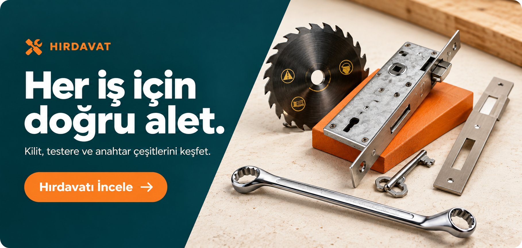 Hırdavat: ustasından alet, evine hırdavat