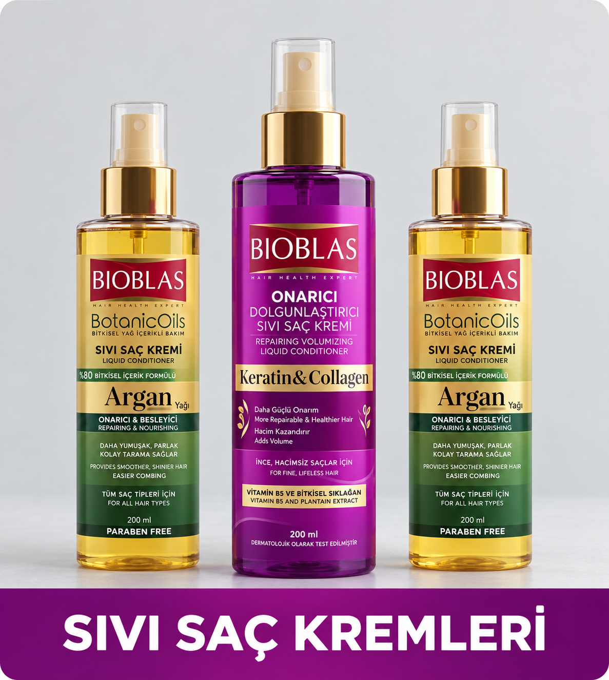 Sıvı saç kremleri