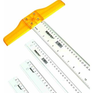 Brons Cetvel 50 cm Plastik