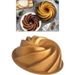 Papilla Granit Alüminyum Döküm Rüzgar Gülü Kek Kalıbı