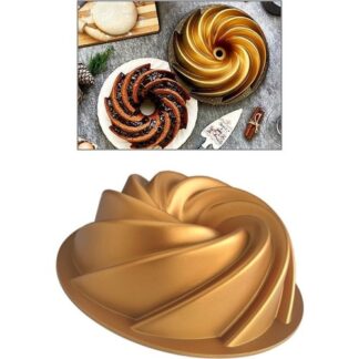 Papilla Granit Alüminyum Döküm Rüzgar Gülü Kek Kalıbı