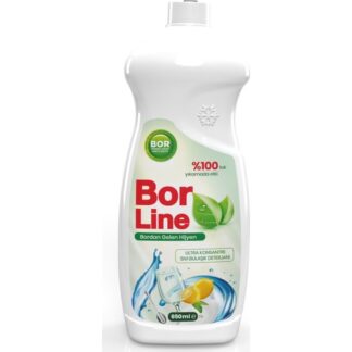 Borline Bor Katkılı Bulaşık Deterjanı 650 ml x 4