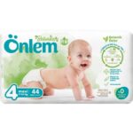 Önlem Botanika Bebek Bezi Ikili Jumbo Paket 4 Beden Maxi 44 Adet (7-14 kg)