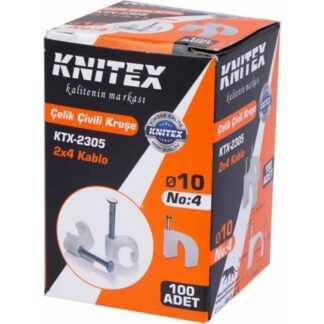 Knitex Çivili Kroşe No:4