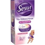 Sesu Tüy Dökücü Krem Hassas Ciltler İçin Aromaguard Teknolojisiyle 40 ml Pudra ve Orkide