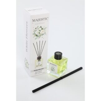 Majestic Beyaz Çiçekler Çubuklu Oda Kokusu