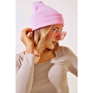 Boldy Klasik Spor Bere-Triko Bere-Unisex Nakışsız Bere-Düz Bere-Unisex Bere-Düz Klasik Bere