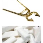 Öz Trend Store Küp Şeker Kırma Kıtlama Şeker Kesme Bölme Kırıcı (Gold) Aparatı Küp Şeker Kırma Aparatı