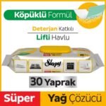 Sleepy Easy Clean Süper Yağ Çözücü Yüzey Temizlik Havlusu&Mendili 30 Yaprak