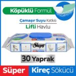 Sleepy Easy Clean Süper Kireç Sökücü Yüzey Temizlik Havlusu&Mendili 30 Yaprak