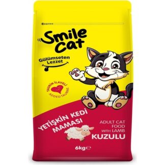 Smile Cat Yetişkin Kedi Kuzulu 6 kg Mama