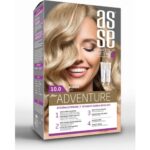 Asse Adventure Set Saç Boyası, Kalıcı ve Canlı Renkler 1+1 İki Kullanım Seti (No:10.0 Sarı)